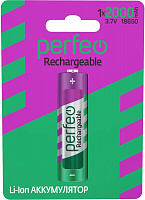 PERFEO (PF_C3317) аккумулятор LI-ION 18650 2000MAH/1BL 3.7V Батарейки