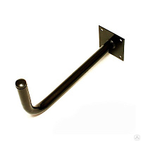 ДЕЛЬТА (13936) КГ-03 вылет 420 мм черный, кронштейн, гнутый кронштейн