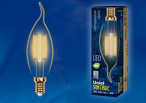 UNIEL (UL-00002397) LED-CW35-5W/GOLDEN/E14 GLV21GO Лампочки светодиодные