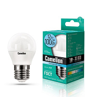 CAMELION (13696) LED12-G45/845/E27/4500K Лампа светодиодная