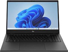 IRU Ноутбук Planio 15ING, 15.6", IPS, Intel N100 0.8ГГц, 4-ядерный, 8ГБ LPDDR5, 256ГБ SSD, Intel UHD Graphics, FreeDOS, черный [2058911]