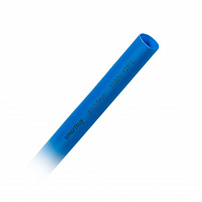 SMARTBUY (SBE-HST-10-db) термоусаживаемая трубка 10/5, синяя, 1 метр термоусадочная трубка