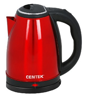 CENTEK CT-1068 red (2л. металл) Чайник электрический