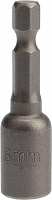 KRANZ (KR-92-0401) Ключ-насадка 8х48 мм, 1/4 магнитная (упак. 20 шт.) ключ-насадка