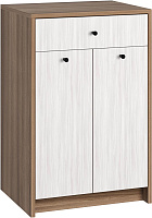 МЕБЕЛЬ-КОМПЛЕКС ЛАЙТ Комод 1Я Шимо темный/Шимо светлый (1 кор.) Модульная мебель