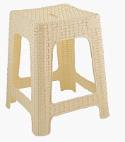 INGREEN ING6181БШК RATTAN табурет квадратный сливочный Мебель из пластика