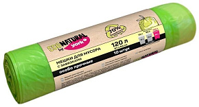YORK ЭКО Натурал с тесьмой 120л (10 шт) 089940