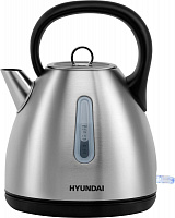 HYUNDAI HYK-S3602 1.7л. 2000Вт серебристый/черный (нержавеющая сталь) Чайник