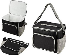 ECOS Термосумка PC2208, 15л, р-р: 30x20x25см, цвет: чёрный (104570)