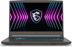 MSI 15.6" Thin 15 B2RVE-3451XRU Core 7 240H/16Gb/512Gb SSD/RTX 4050-6Gb/No OS/Grey (9S7-16R831-3451)