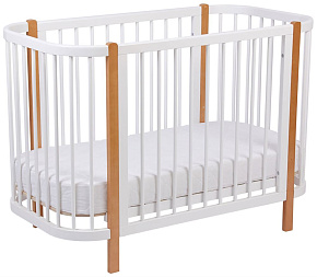 POLINI Матрас детский Polini kids Волшебные сны Перышко 119х59х10, с закругленными углами, бязь (1уп) Матрас POLINI Матрас детский Polini kids Волшебн