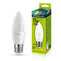 ERGOLUX (13621) LED-C35-11W-E27-3K Лампа светодиодная