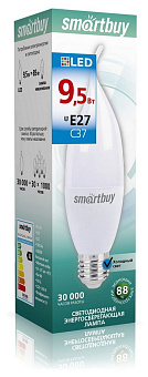 SMARTBUY (SBL-C37Can-9_5-60K-E27) 9.5W/6000/E27 Лампа