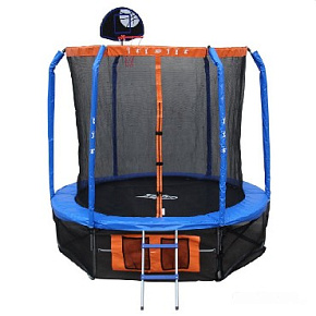 ECOS BS-10FT-3 батут 10" с сеткoй и баскетбольным кольцом (010365) Спортивный инвентарь