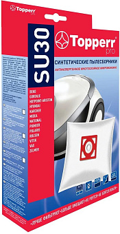 TOPPERR SU 30 Пылесборник синтетический для пылесоса GORENJE, (тип:GB2,SUKITBB BA0) 4 шт.+1ф.(R)