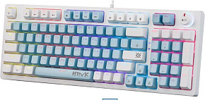 DEFENDER (45422) Hawk GK-418 RU голубой/радужный/коричневый Клавиатура