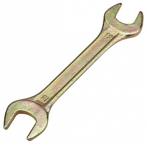REXANT (12-5826-2) Ключ рожковый 12х13мм, желтый цинк