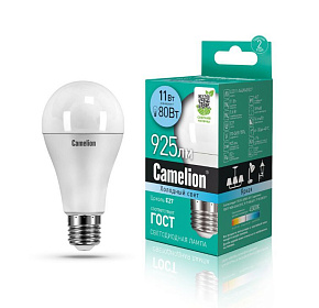 CAMELION (14711) LED11-A60-3/845/E27 Лампа светодиодная