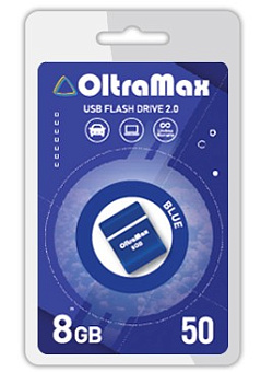 OLTRAMAX OM-8GB-50-Blue 2.0 флэш-накопитель