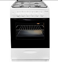 ЛЫСЬВА ГП 40р0 МС-2у с крышкой белая Плита газовая