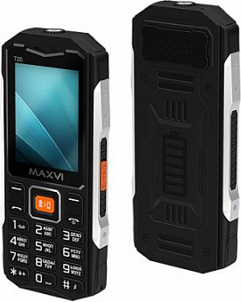 MAXVI T20 Black Телефон мобильный