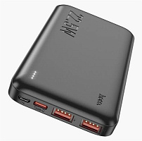 HOCO (6931474782472) J101 Astute 22.5W fully compatible 10000 mAh черный Повер банк