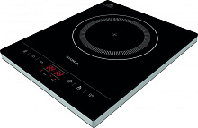 HYUNDAI HYC-0111 черный/серебристый закаленное стекло (настольная)