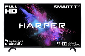 HARPER 40F720TS FHD SMART TV Google Безрамочный LED-Телевизор