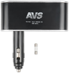 AVS CS312U 12/24 (на 3 выхода+USB)