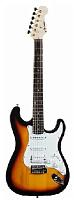Гитара FABIO ST200-OR санбёрст H/S/S электро