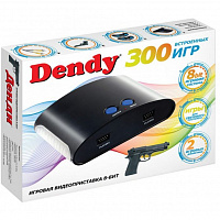 DENDY - [300 игр] + световой пистолет Игровая консоль