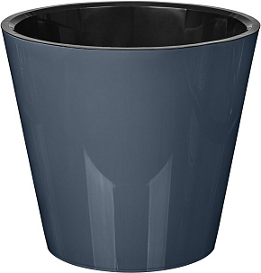 HOMVER Rosemary D230мм, 5л с дренажной вставкой (серый) 221605935/01 Горшок цветочный HOMVER Rosemary D230мм, 5л с дренажной вставкой (серый) 22160593