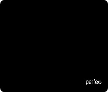 PERFEO (PF_D0714) "Black" "Чёрный" Коврик для мыши