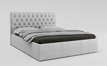 BONMEBEL Кровать Прима с подъемным механизмом 1600х2000 кожзам: белый (5 пак.) Кровать