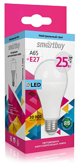 SMARTBUY (SBL-A65-25-40K-E27) 25W/4000/E27 Лампа светодиодная
