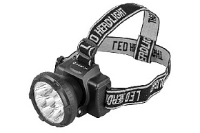 ULTRAFLASH (11257) LED5363 черный Налобный фонарь