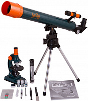 LEVENHUK LABZZ MT2: микроскоп и телескоп набор Набор оптики