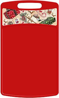 HOMVER Bergamo Игрушки прямоугольная 260x155x3,5мм с декором (красный) 223138706/03 Емкость для сыпучих продуктов