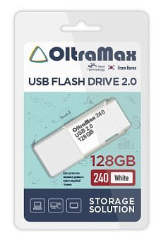 OLTRAMAX OM-128GB-240-White USB флэш-накопитель