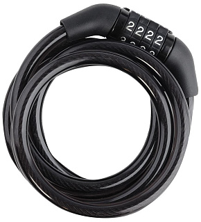 SMARTBUY (SBT-LK-1208T) черный Замок велосипедный кодовый