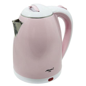 ATLANTA ATH-2437 pink (1,8л. металл) Чайник электрический