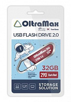 OLTRAMAX OM-32GB-290-Dark Red USB флэш-накопитель