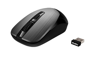 SVEN RX-380W серый металик Мышь SVEN RX-380W серый металик