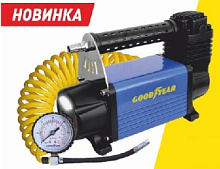 GOODYEAR GY000113 GY-50L LED 50 л/мин с фонарём Автокомпрессор