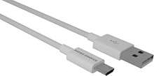 MORE CHOICE (4627151195964) K24m USB 2.1A microUSB белый - 1,0m Кабель