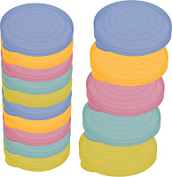 MULTIDOM ЭМ76-96 MULTIDOM Набор крышек для банок "Радуга" 10шт. ЭМ76-96