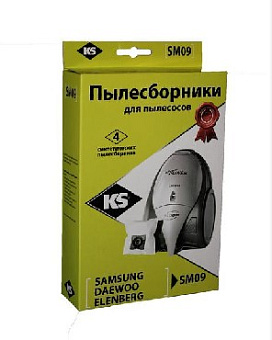 KS SM-09 синтетика комл. 4шт. Пылесборники