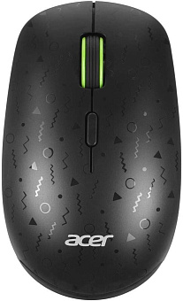 ACER Мышь беспроводная OMR307, радио, оптическая, USB, 1600dpi, черный [zl.mcecc.022]