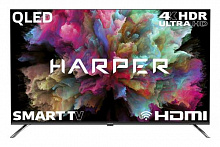 HARPER 50Q850TS QLED-SMART Ultra Slim Безрамочный LED-ТЕЛЕВИЗОР