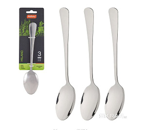MALLONY Набор ложек столовых MILANO, 3 шт (007293) Столовые приборы